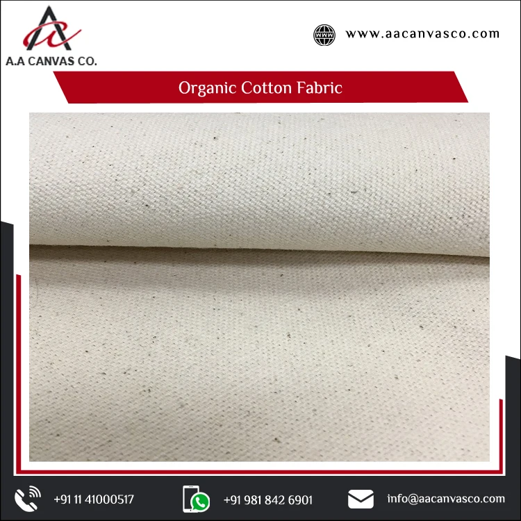 Affordable Price Wholesale Selling 100% Sustainable Lightweight Organic Cotton Fabric from Top Seller