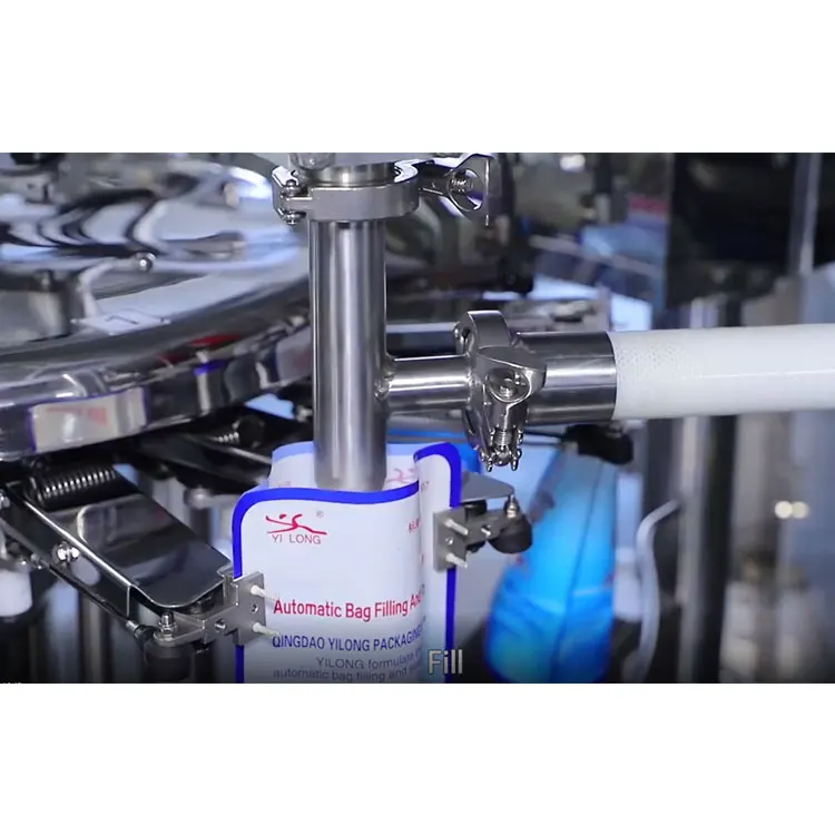 High Efficient Automatic Liquid Water Sachet Packing Machine from Yilong