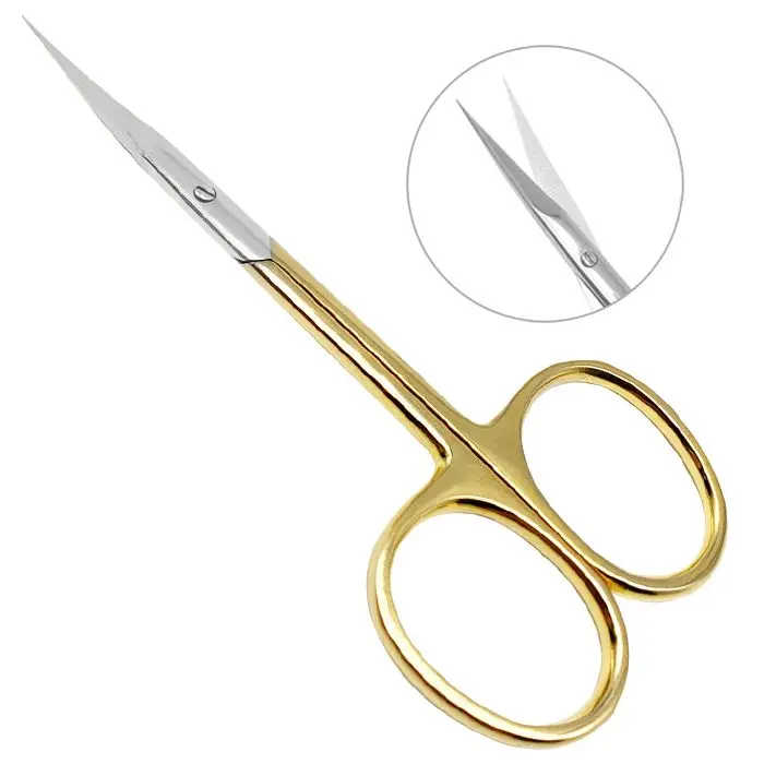 Manicure Pedicure Cuticle Scissors Use Dead Skin Cutting Tool For Women Beauty Instruments BY INNOVAMED INSTRUMENTS