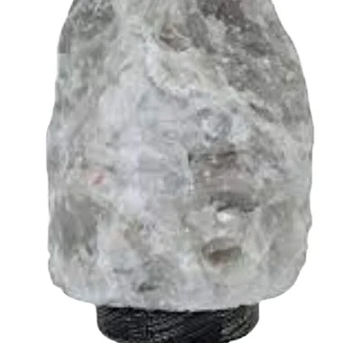 Rock Salt Natural Himalayan Gray Table Lamp 60-80KG