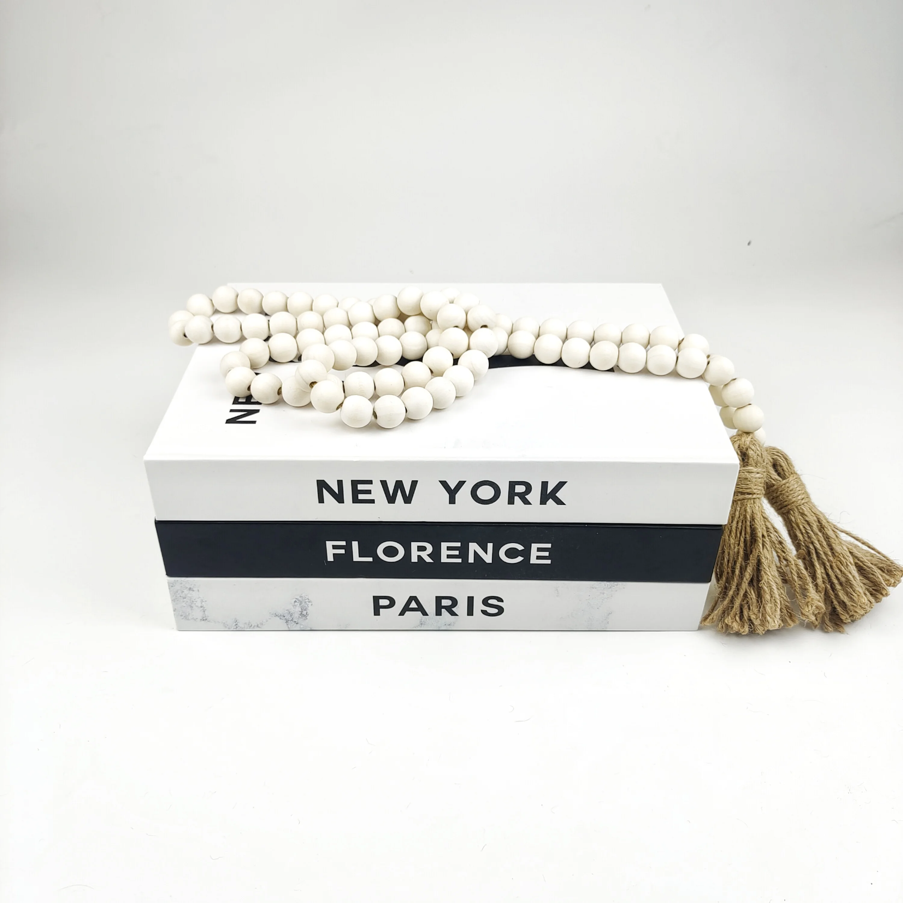 Высококачественная декоративная Книга в твердом переплете с бусинами на заказ