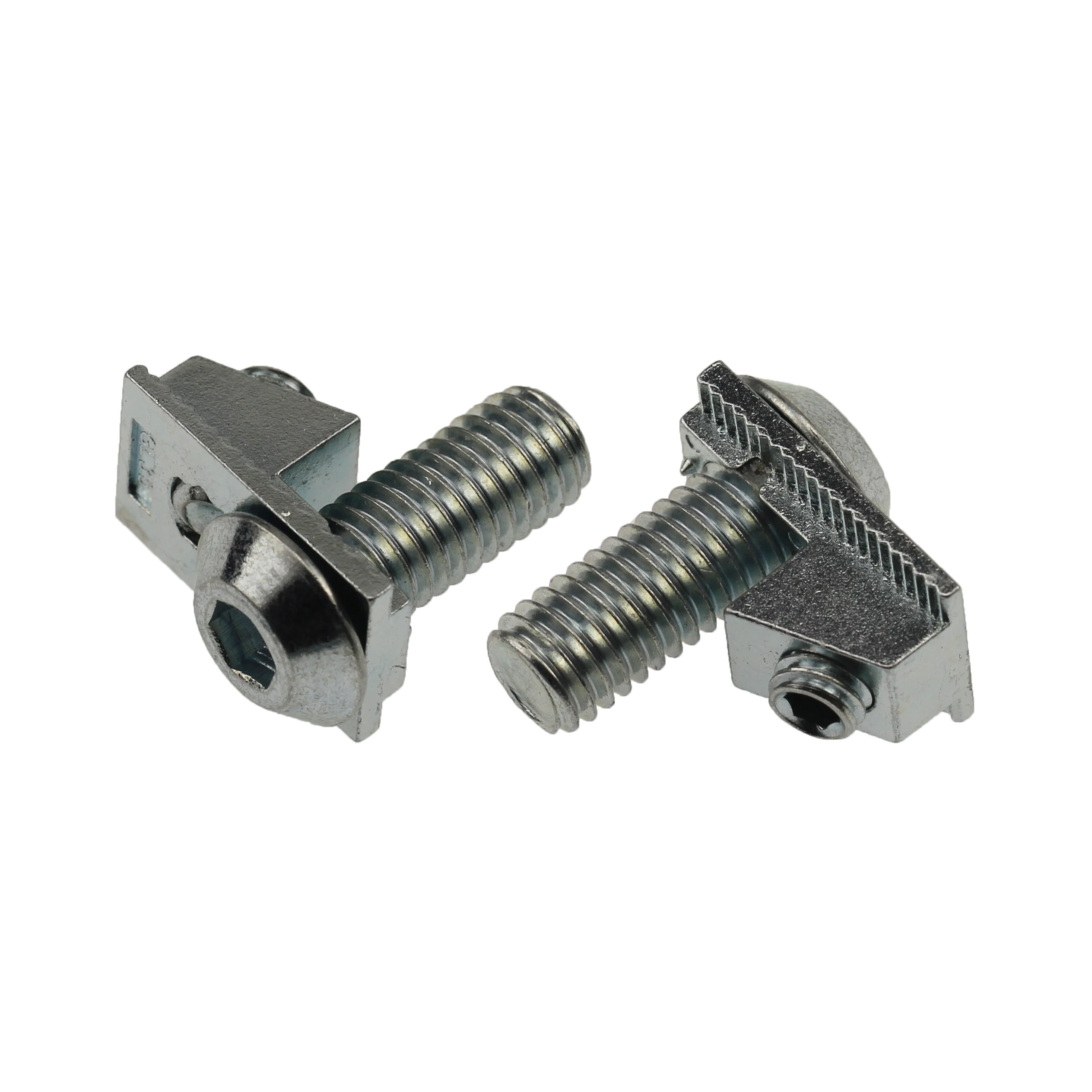 Minitec series industrial aluminum profile accessories, right angle connection power lock