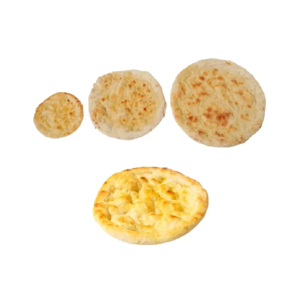 Long Shelf Life Rome Pizza Crust 6' In Yellow Color Fluffy / Chewy Texture Plastic Bag Packaging Produced In Vietnam