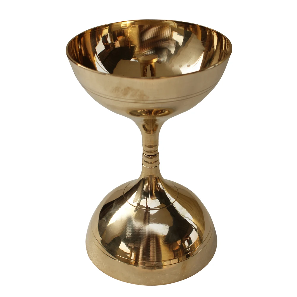 Shank Design High Grade Quality Handmade Brass Oil Diya for Pooja Items New Latest Hindu Pooja Mandir Home Decoration Use