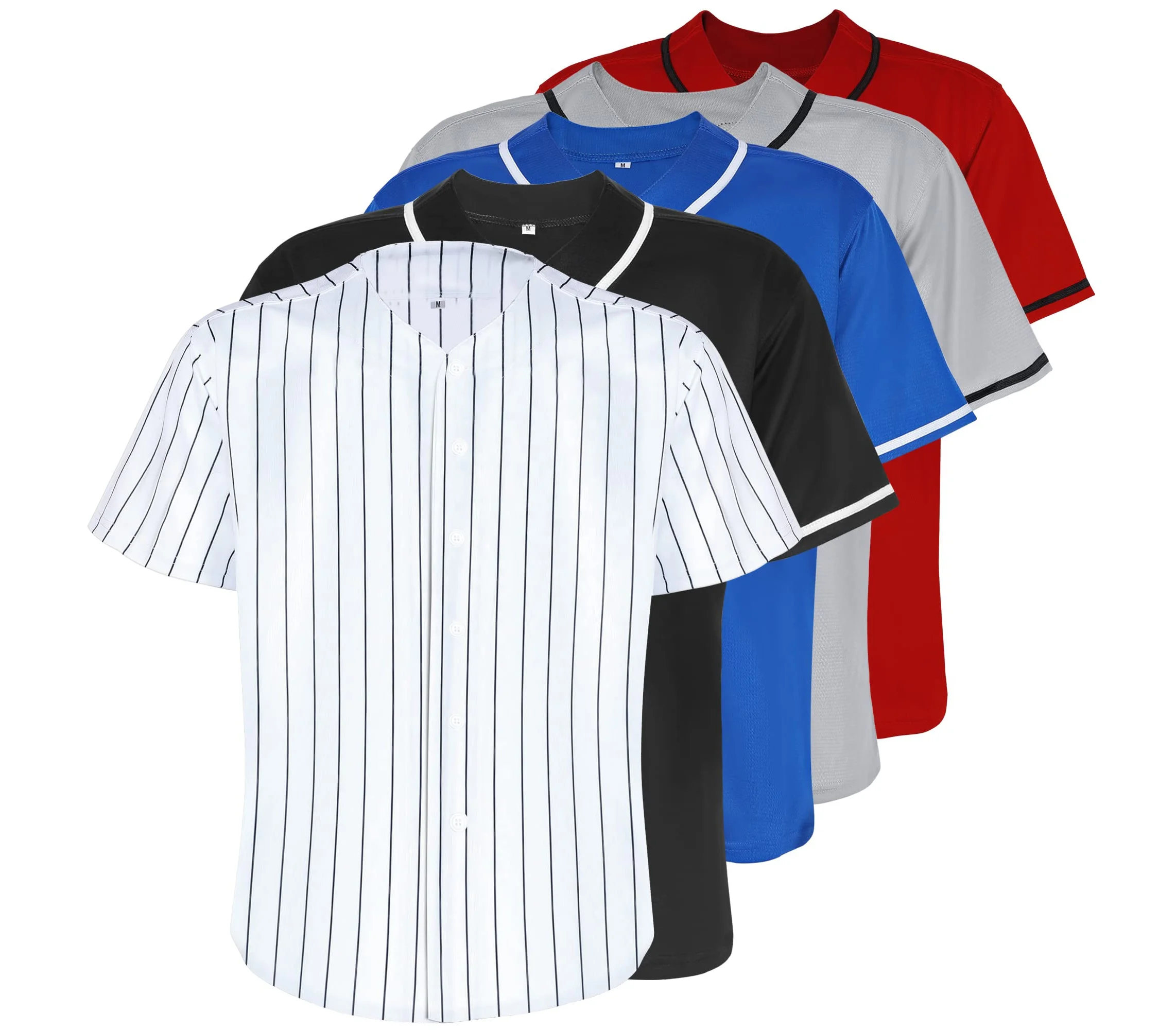 Custom made your own design sublimation digital print stitched baseball uniform team jersey