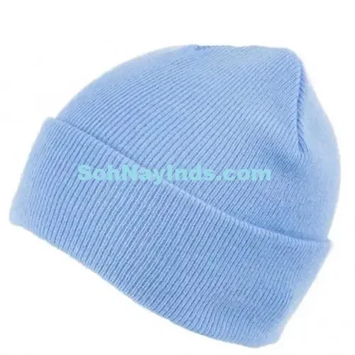 Winter Unisex Outdoor Cycling Windscreen Ear Protection Black Beanie Hat Knit Hats with Custom Logo and Colors