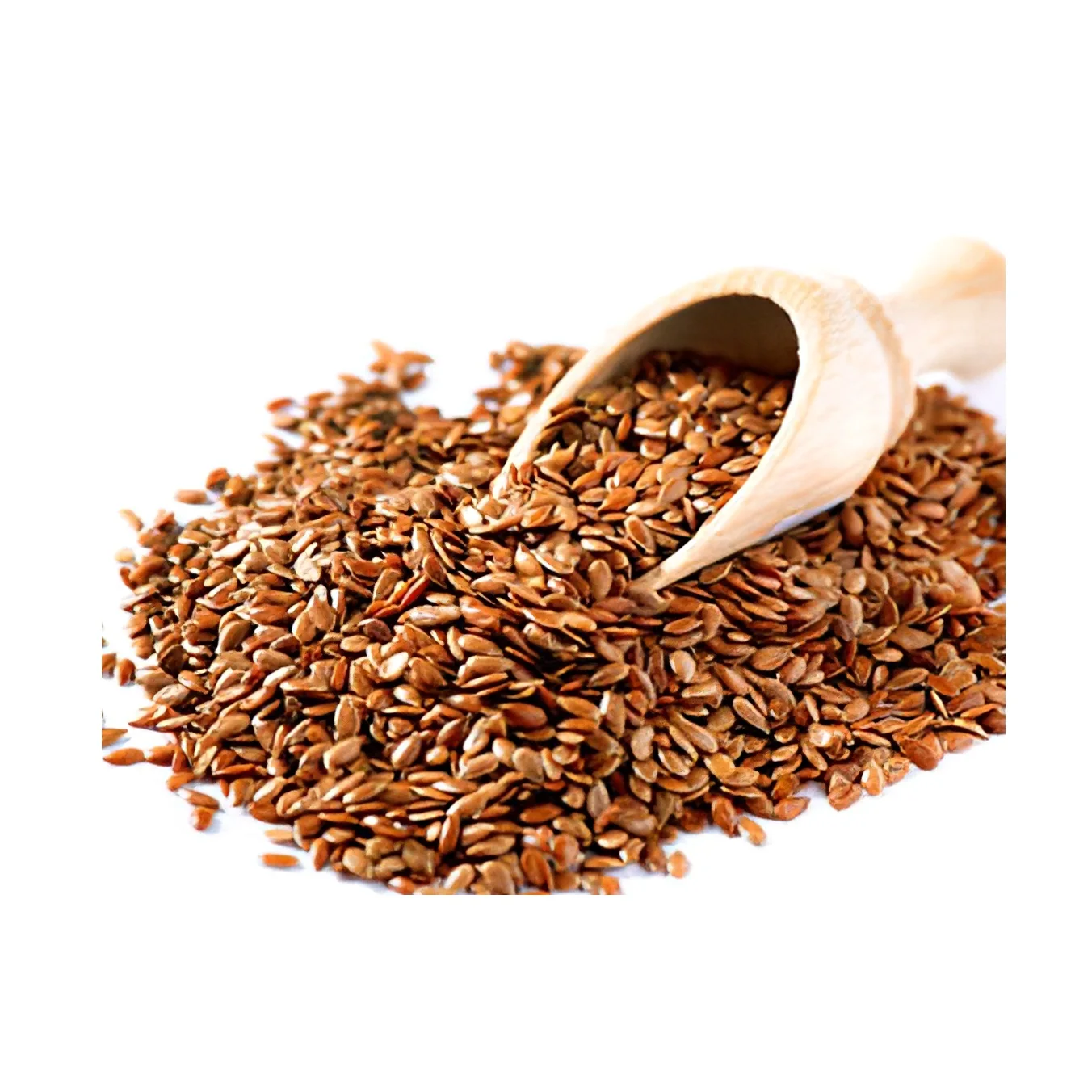 Non-GMO Organic Whole Gold Linseed Grain Brown Flax Seeds