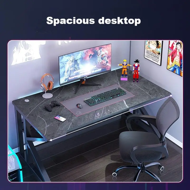 Factory Direct Supply Computer Desk Steel Gaming Table Frame Student Home Writing Desk With Storage Rack