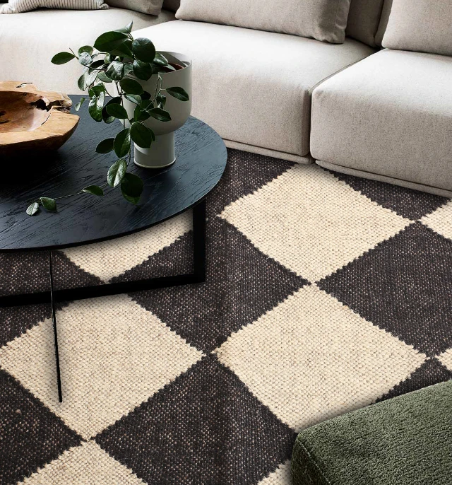 Best quality Rugs Handmade Wool Jute Kilim Rugs Designer Embroidered Geometric Pattern Carpet Rugs for Home Hotel Living Room