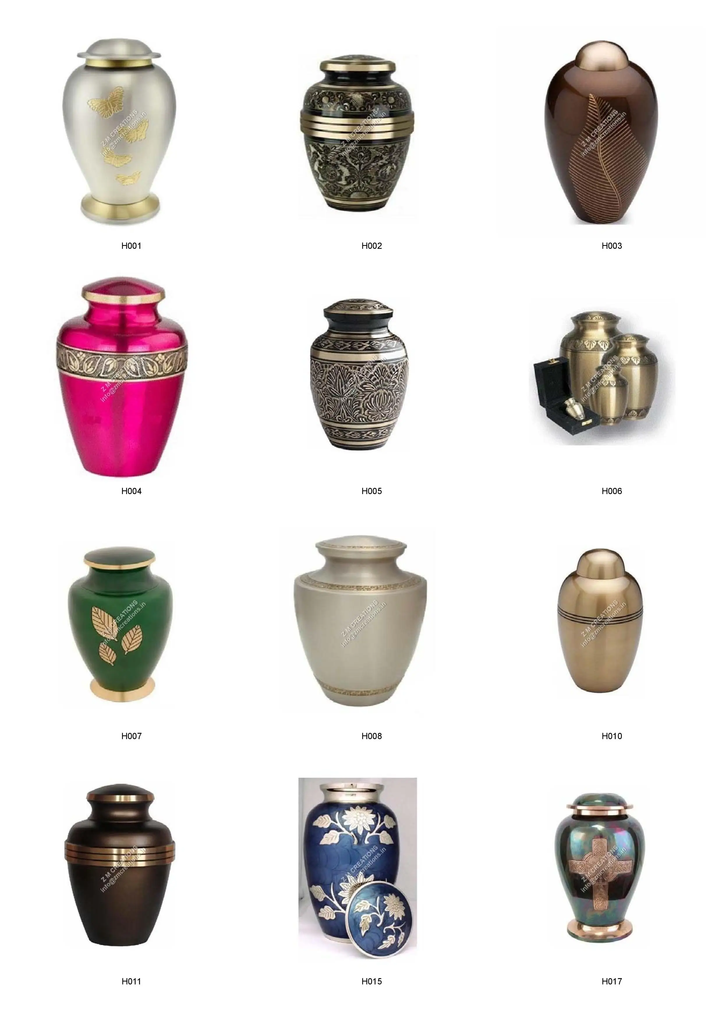 Adult Funeral Memorial Cremation Urns for Ashes Large Twilight Pewter Adult Cremation Brass Urn