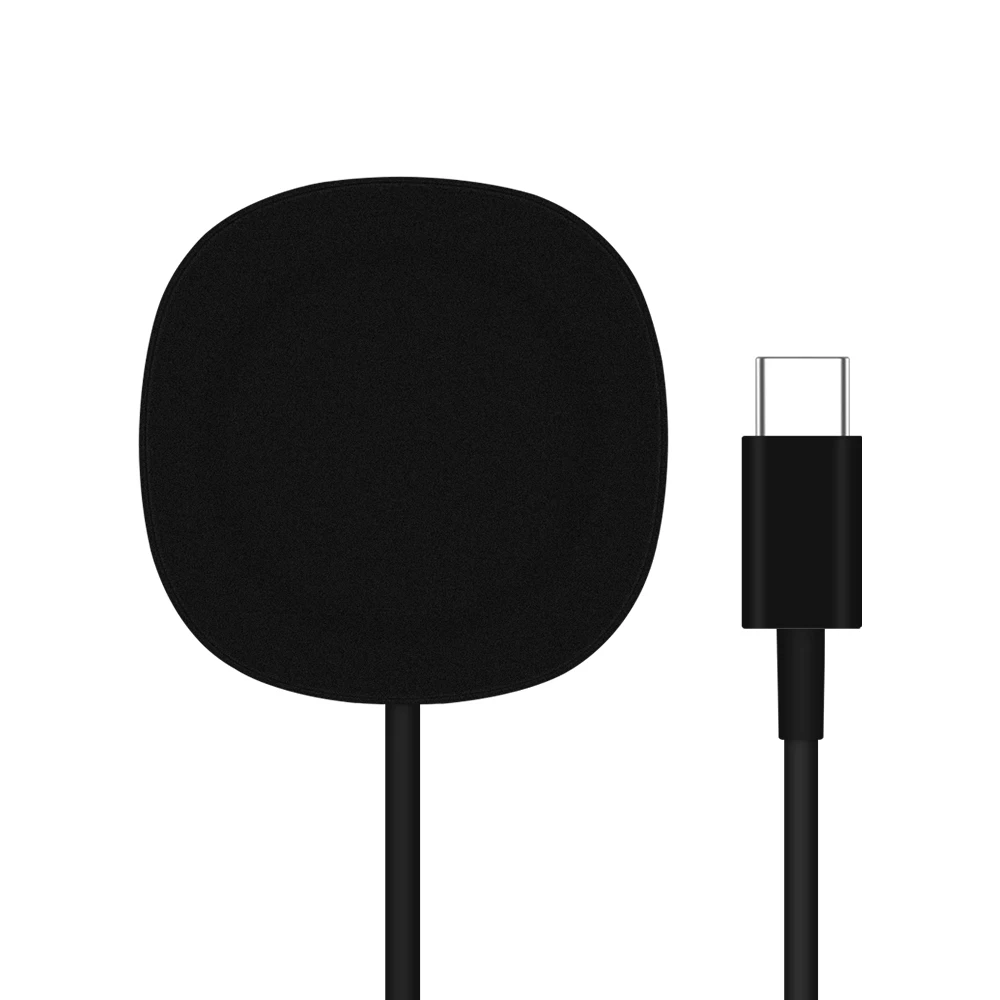 Oem Welcome 2 in 1 Magnetic Wireless Charger Fast Wireless Charging Pad with Type C Cable