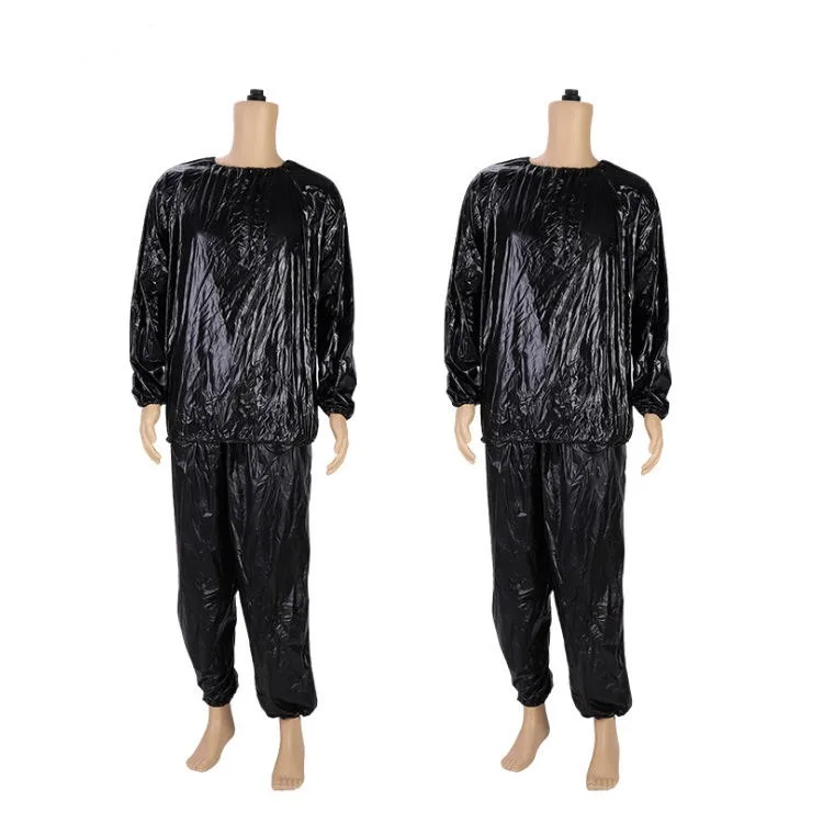 Paragon Fitness Custom Sauna Suits Fitness Accessories Disposable PVC Sauna Sweat Suit weight loss hot suit