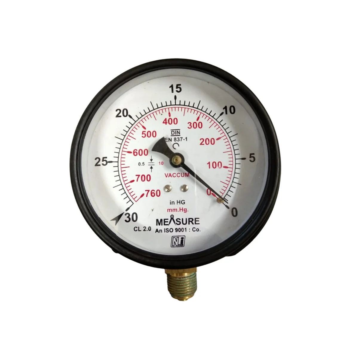 High end Product Stainless Steel Radial Corrosion Resistant Hydraulic Oil Filled Pressure Gauge for Worldwide Exporter