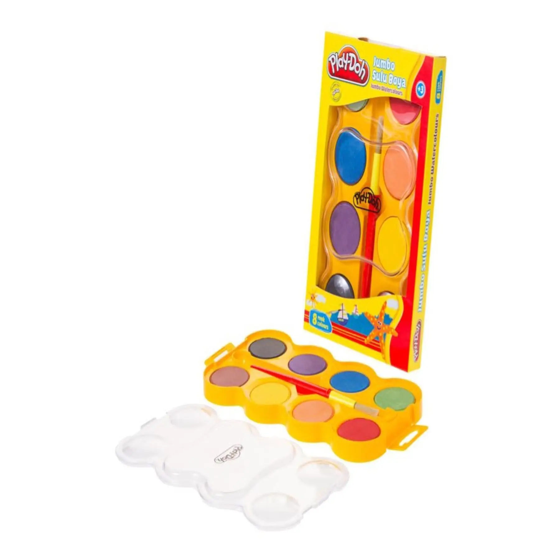 Играть до Play-Su005 8 Renk Jumbo Suluboya 40 мм