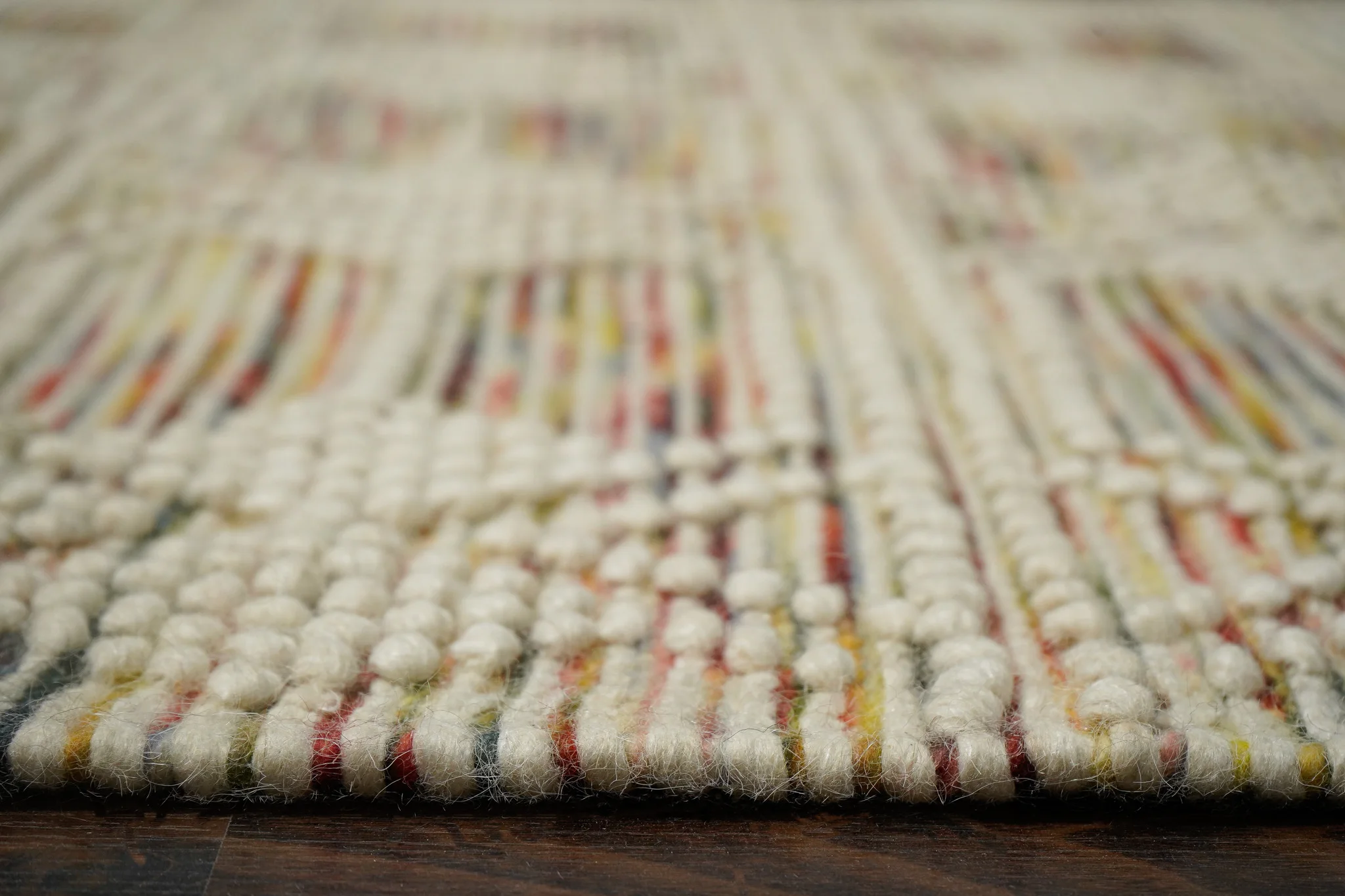 Experience the Beauty of Wool With Our Handwoven Rug Collection Wool Handwoven Rug Cotton Wool Handwoven Boho Rug