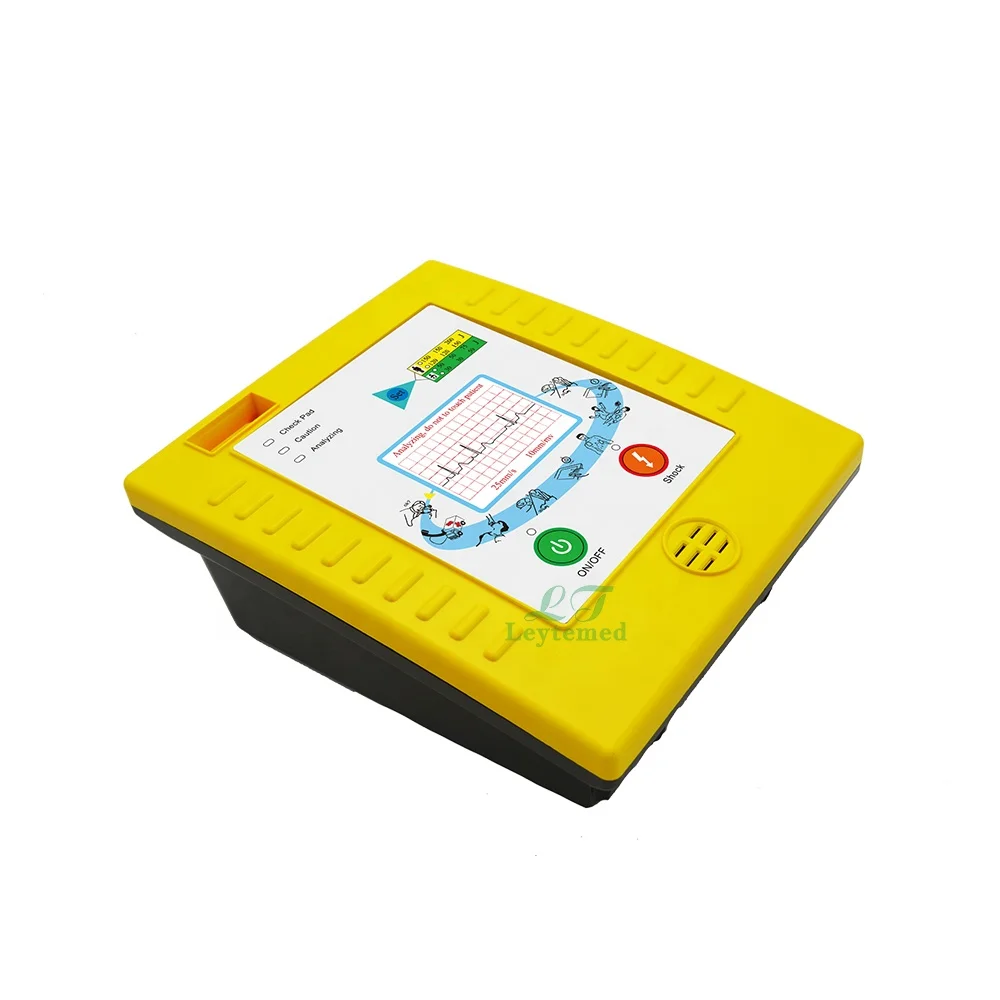 LTSD04 Medical Machine Rescue Portable 3.5 Inch Lcd Screen First Aid Defibrillator Manufacturers