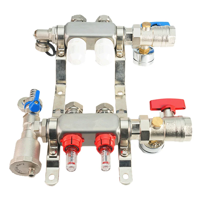 China Manufacturer Hydraulic Manifold for House Heating HVAC System with Water Mixing Control System