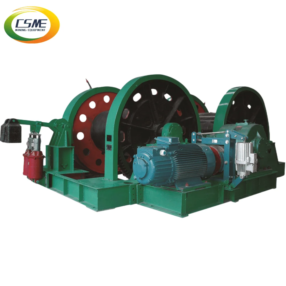 Multi wire rope winch hoist motor for suspended platform