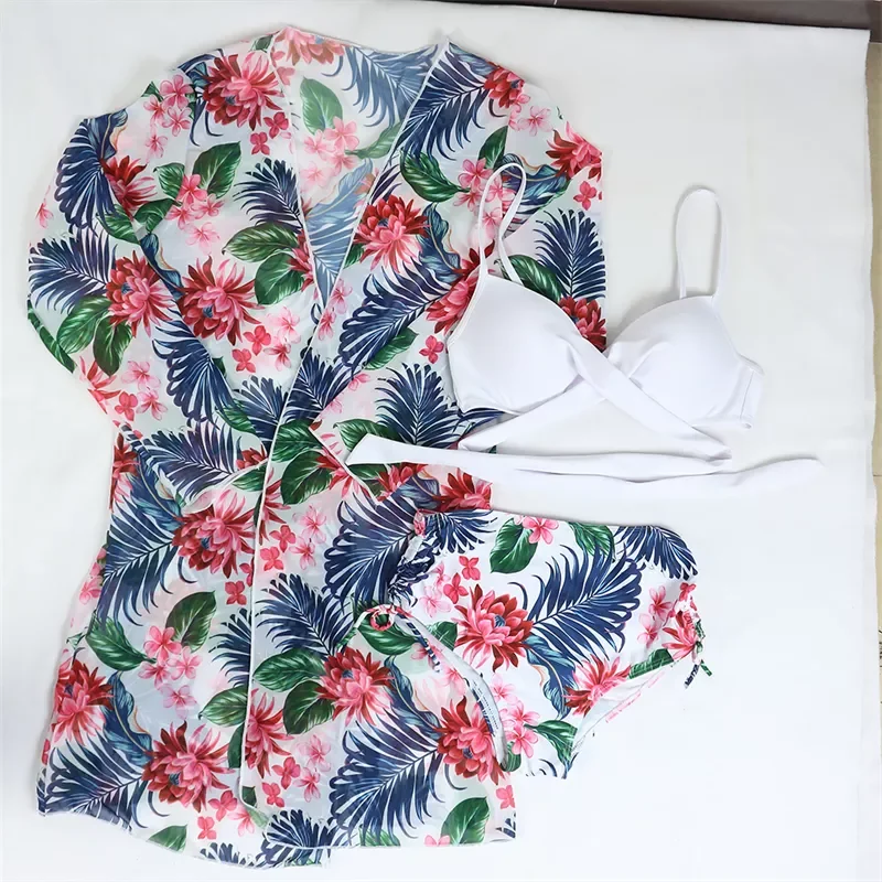 2023 Wholesale Print Swimwear Women Sexy Bikini Ladies Swim Beachwear Bathing Suits Meet Any Condition Bikinis & Beachwear