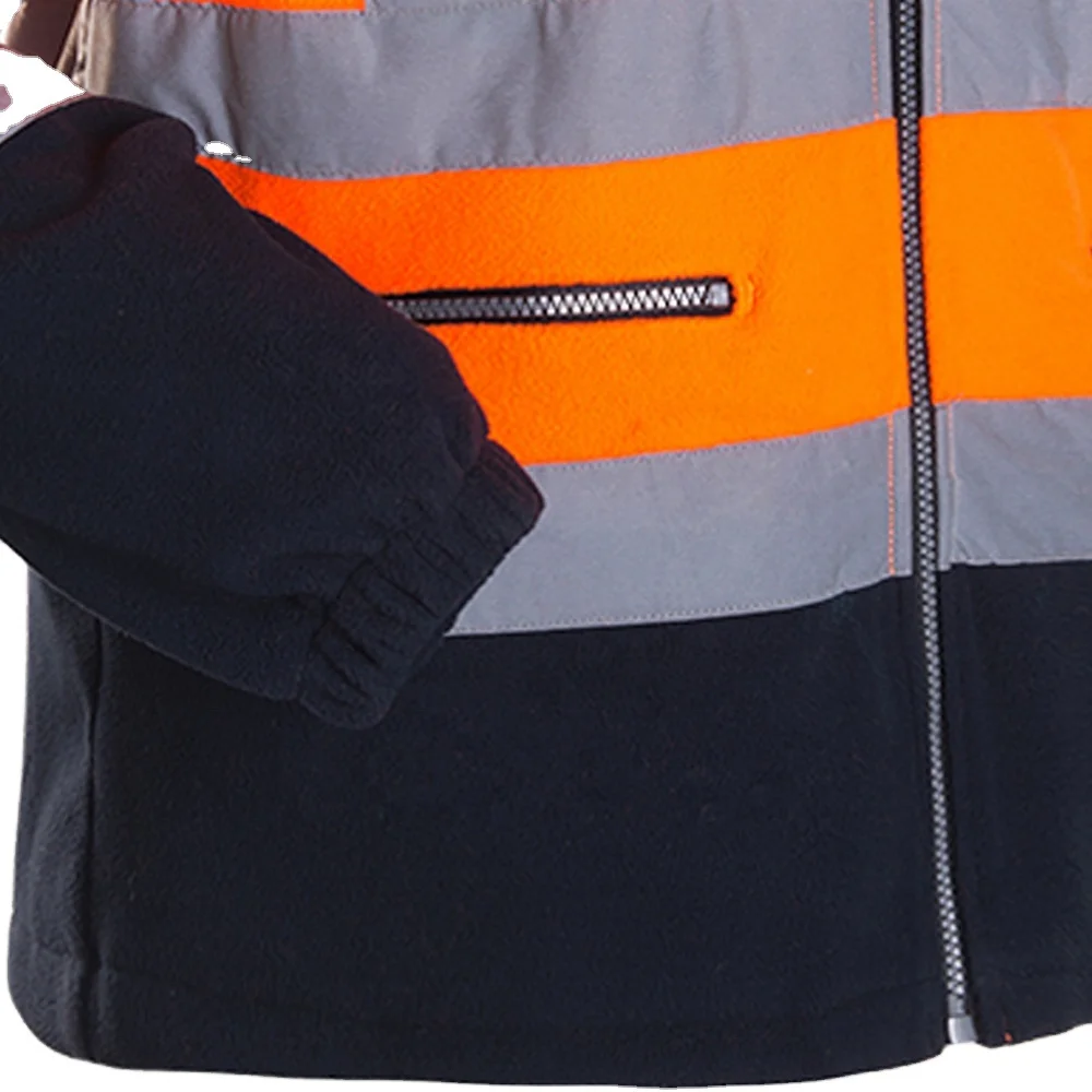 High Visibility Reflective Vest Working Clothes Motorcycle Cycling Sports Outdoor Reflective Safety Clothing Reflective Jacket
