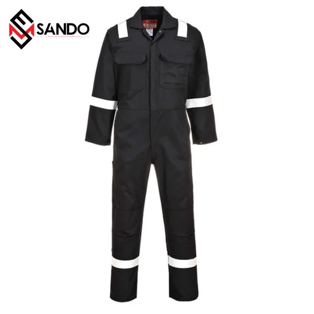 Wholesale Custom Worker Wear Highly Visibility Coverall Working Uniform Safety Clothing coverall suits for work