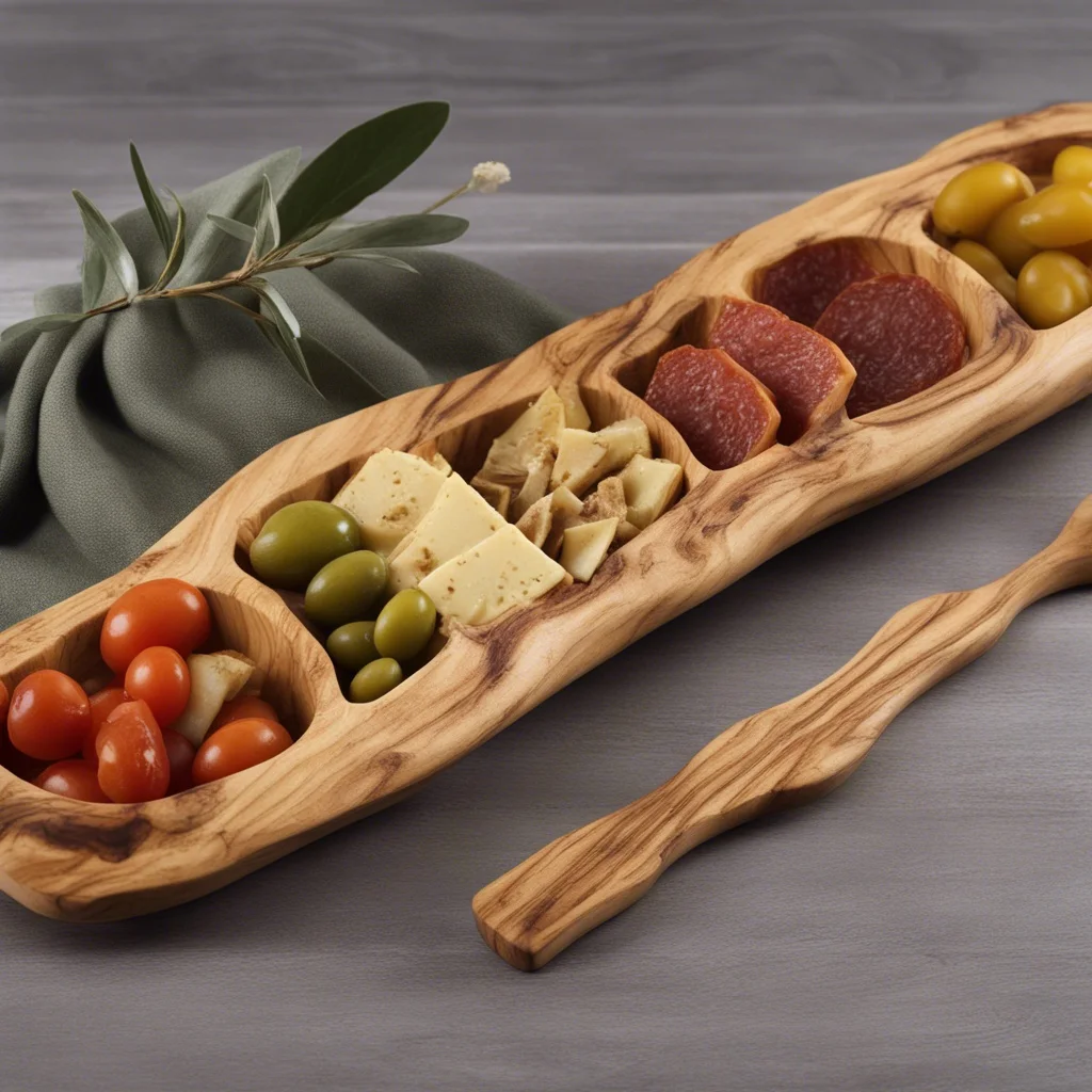 Olive oil dipping dish appetizer dish restaurant dinner plate olive wood kitchen plate wedding decoration serving wooden dish.
