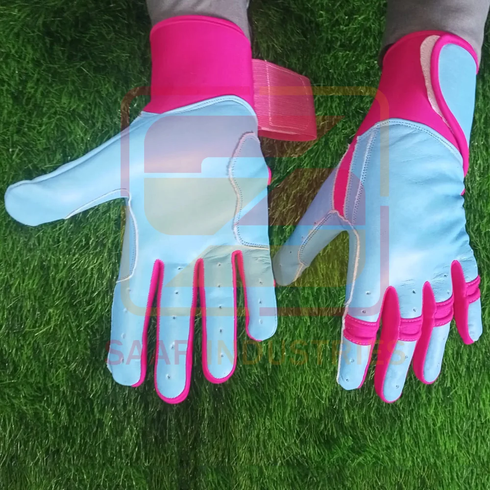 Customizable High Quality Cowhide Leather Baseball & Softball Gloves New Design with Size Color & Logo Printing Sports Equipment