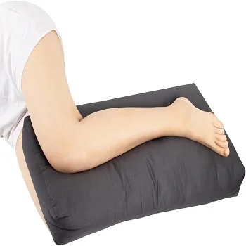 Comfort Rest Knee Pillow for Side and  Back Sleepers  Ideal for Side & Back Sleepers Relieves Knee Back & Leg Pain