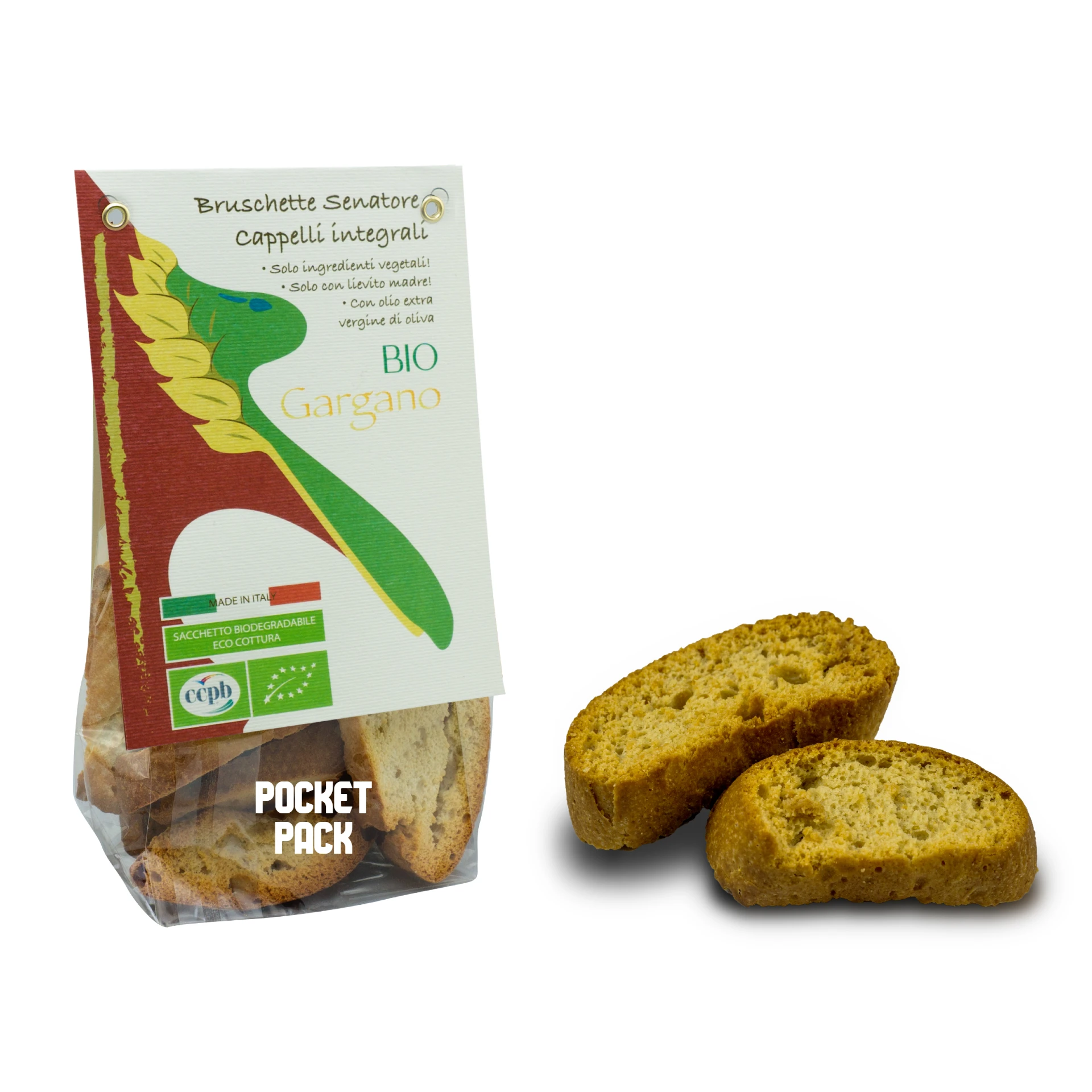 Made In Italy Premium Bruschetta Senatore Cappelli Wholemeal