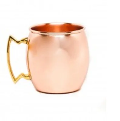 PURE COPPER MADE MOSCOW MULE BEER MUGS WITH HANDLE HAMMERED PATTERN 16 OZ FOR DIRECT DRINKING GIFTS PACKS SET OF 4 WITH COASTER