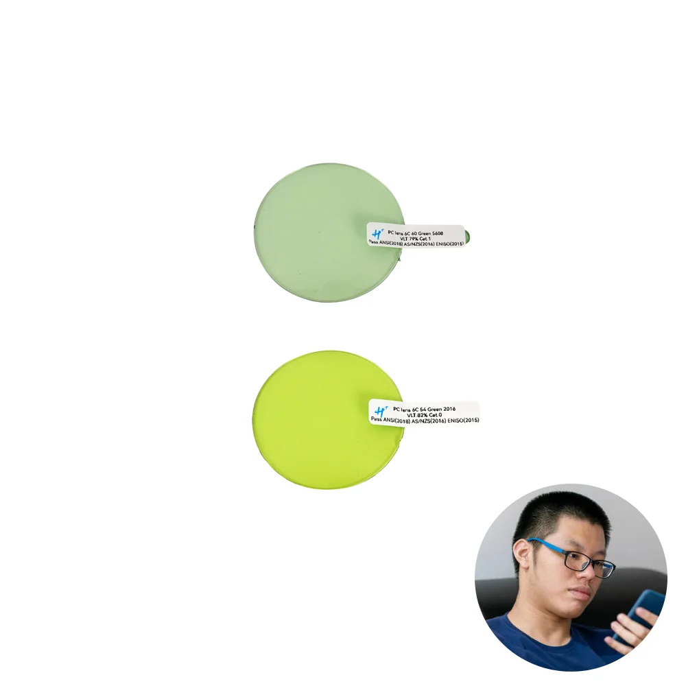 Taiwan product Anti-glare sunglasses lens model PS01 for Beach photochromic sunglasses