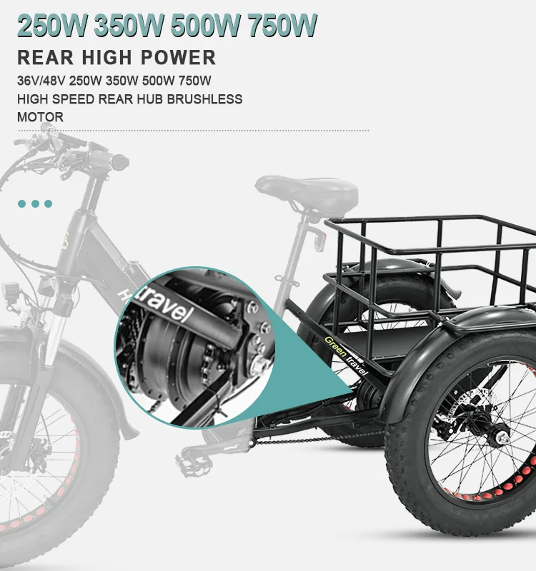 HOTEBIKE cargo bike made in zhuhai China  electric cargo bikes e delivery cargo urban family long tail carriage bicycle