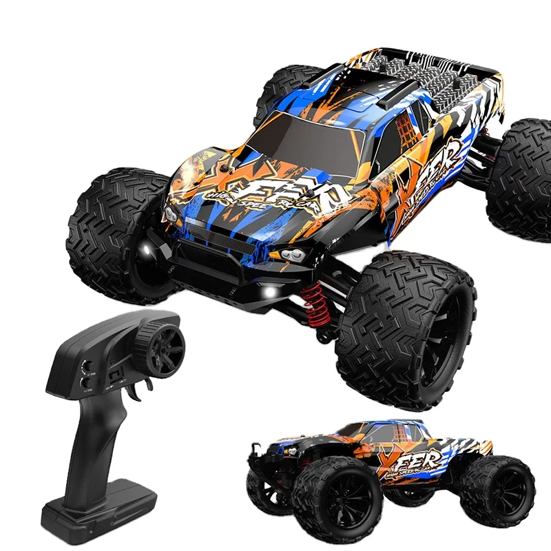 Custom 1/16 4X4 Off Road Car Remote Control Monster Truck Off-Road Racing High Speed Rc Cars For Adults