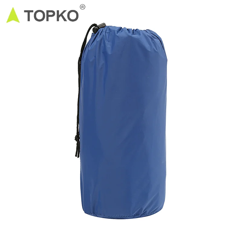 TOPKO High Quality Premium Mat Double Camping Mat for Hiking Camping Outdoor Accessories Inflating Cushion Double Sleeping Pad