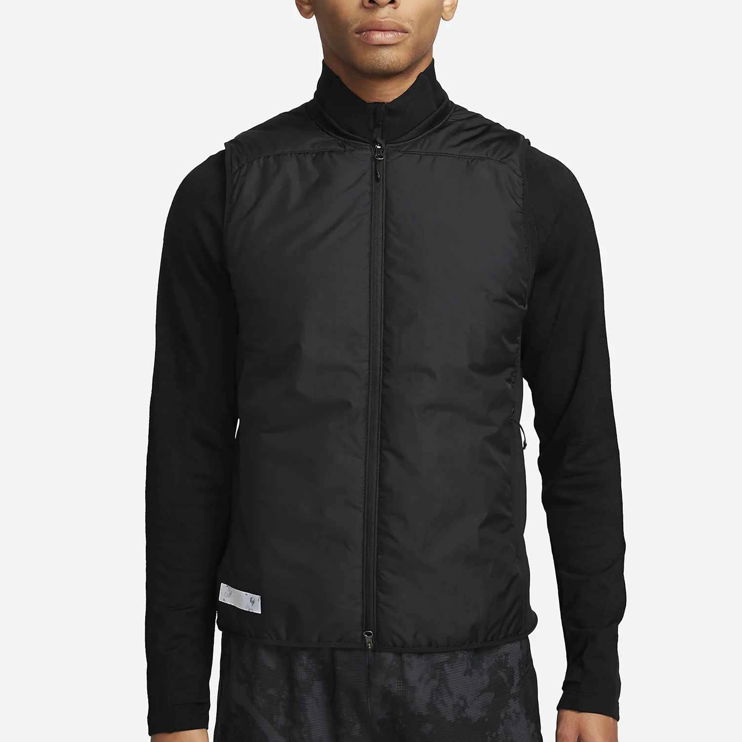 Ветрозащитные куртки без рукавов зимние спортивные 2024 для гольфа высококачественный нейлоновый хлопковый пуховик из полиэстера мужской стеганый жилет