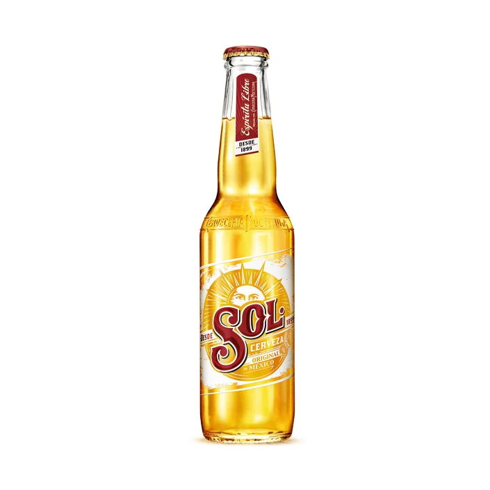 Пиво Sol больше 330 мл