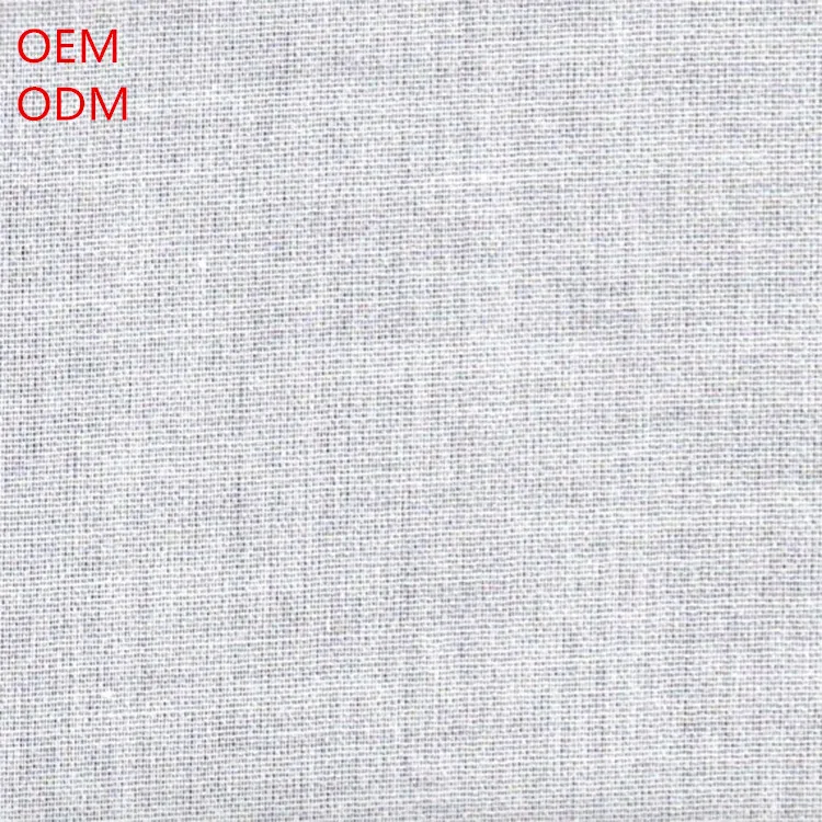 Wholesale roll of  white 100% cotton scrim natural mesh netting fabric for leather bag backing