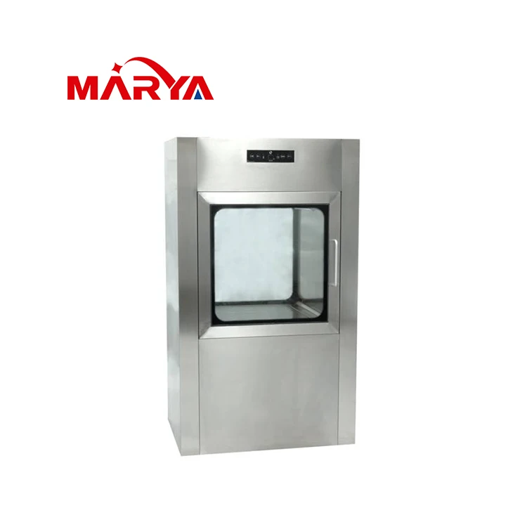 Shanghai Marya Stainless Steel Pass Box Static Type Electrical Interlock Clean Room Passbox