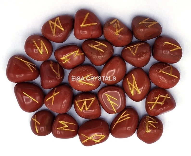 Lapis Lazuli Elder Futhark Набор рун резной камень Целебный Камень натуральный агат кристалл драгоценный фэн-шуй кувыркающая форма