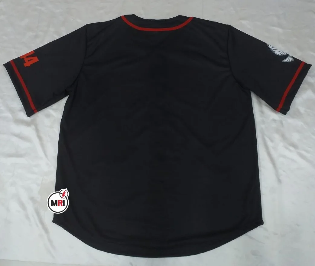 Custom Best Selling Black Team Shirts Wholesale Sublimation Team Base ball western baseball jersey dry fit material for men