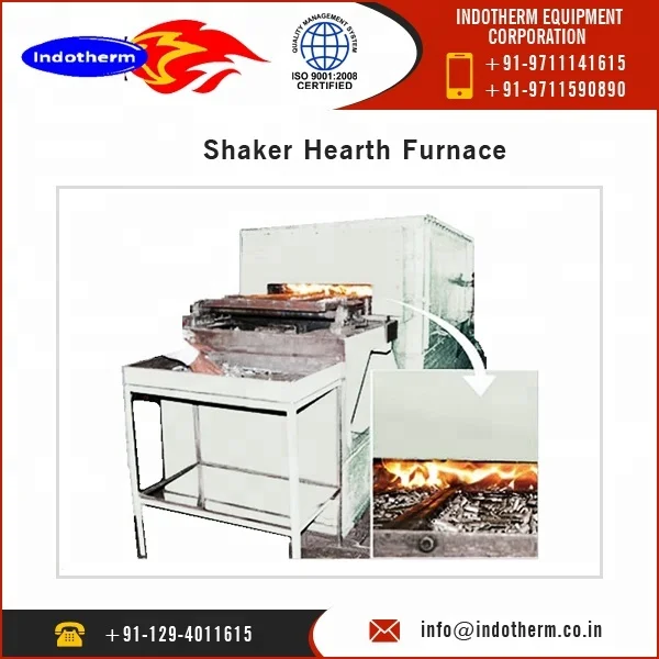 Capacity 8 Ton Shaker Hearth Treatment Furnace For Alloy and Metal Quality Fashion Available at Reasonable Market  Price