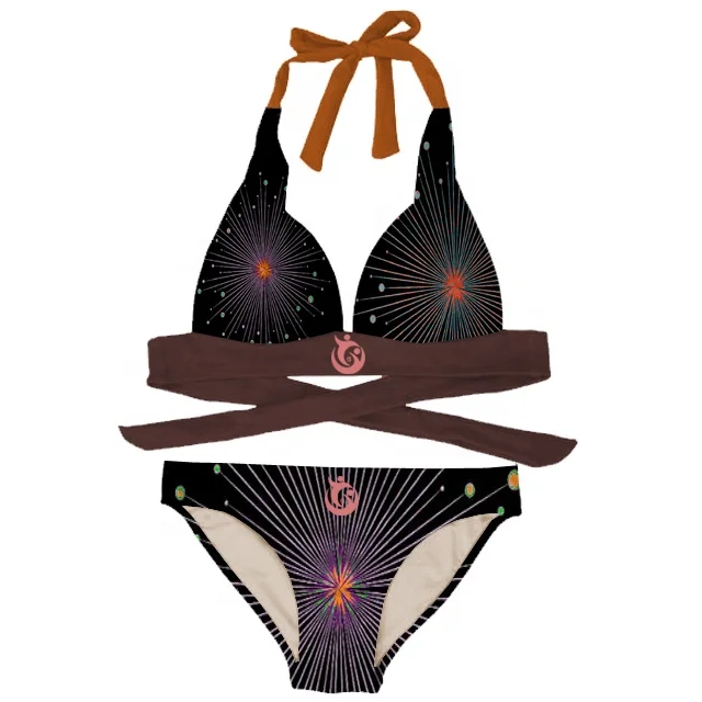 Hot sexy nude backless micro size bikinis neck strap bikinis Women 2 pieces bikini swim wear beach wear bathing wear fitnesswear