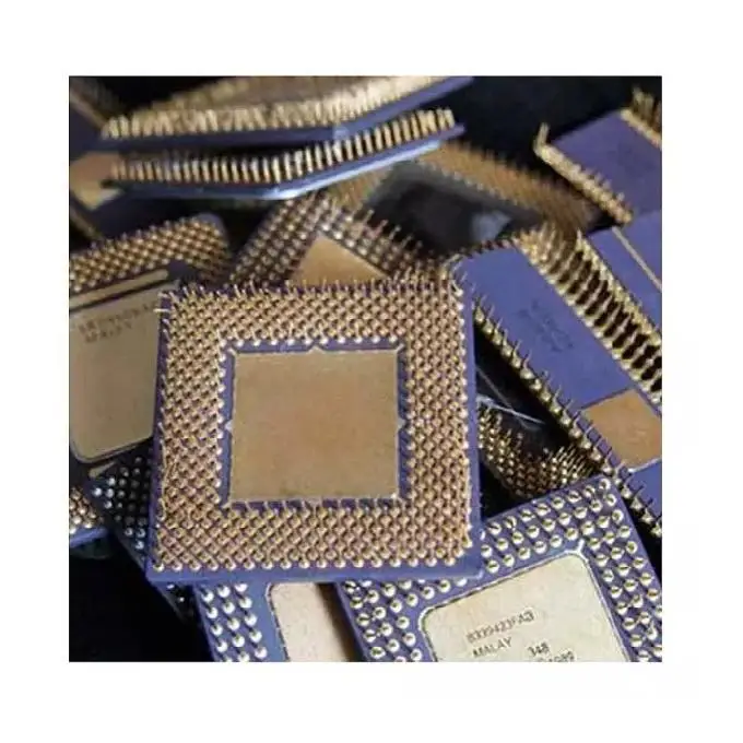 ulk PENTIUM Intel Pro Ceramic CPU Scrap for Gold Recovery, computer scrap