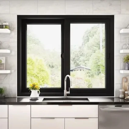 JBDhome Three Pane Heat-Insulated Aluminium Alloy Security Window Double Pane Energy Saving Glass Casement Window