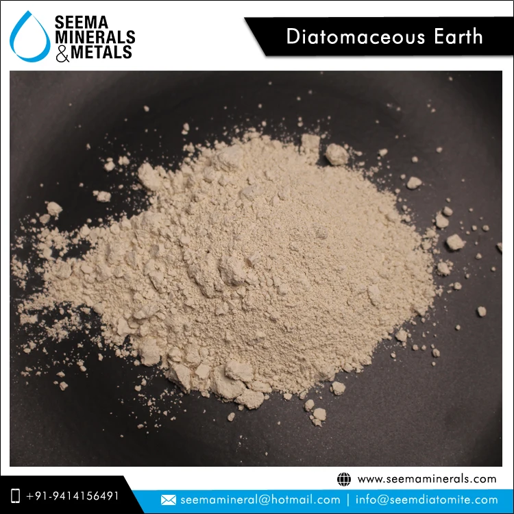 Bulk Distributor Selling Best Grade Off-White Color 100% Natural Diatomaceous Earth Grains for Animal Bedding