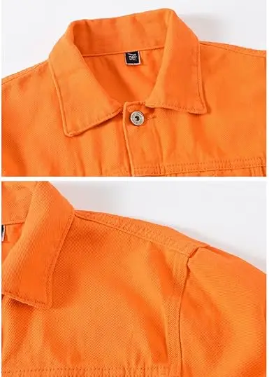 Customised Denim Jackets Oversize Long Sleeve Custom Logo print Down Jean Unisex Best Quality Jacket Pockets Plus size Winters