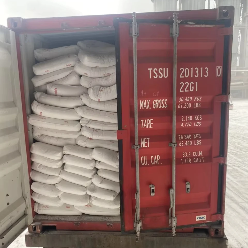 Ca(OH)2 Calcium Hydroxide Hydrated Lime Slaked Water Treatment Lime for Mining and Textile