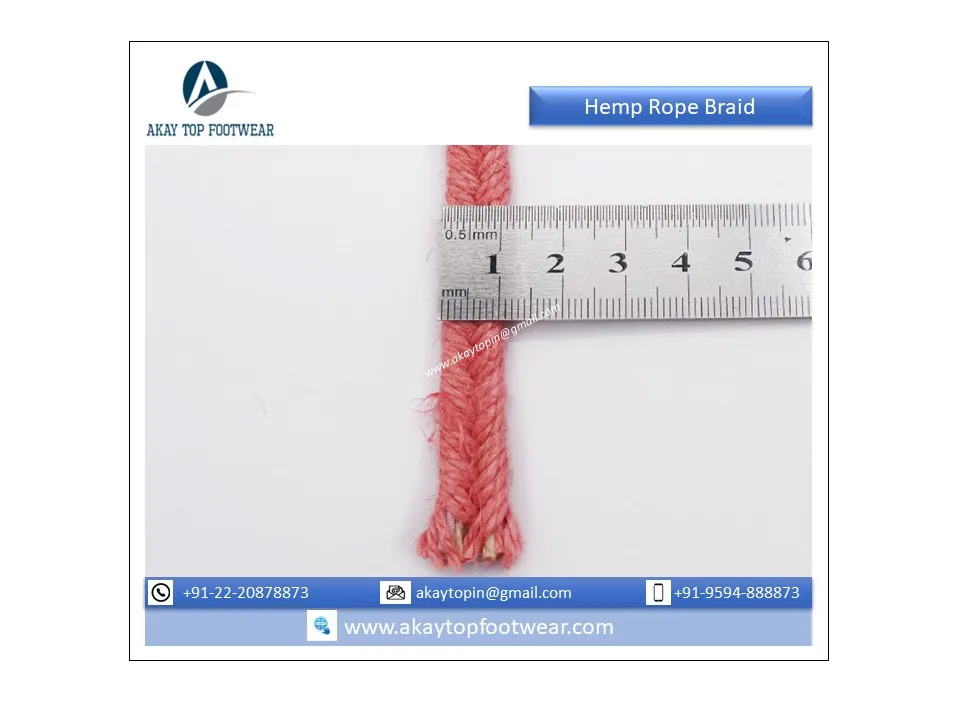 Разноцветная конопляная веревка с гарантированным качеством плетеная из джута для эспадрильи цветная джутовая пряжа по настоящей цене