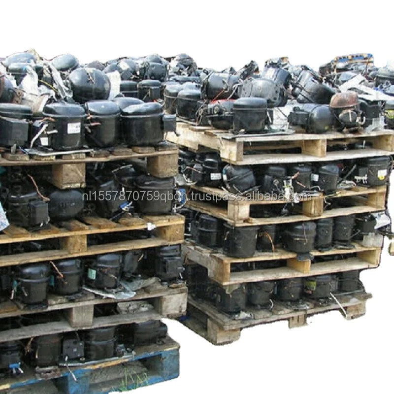 Recycling Compressor Scrap 99% Pure Copper Wire Content DANFOSS AC/Fridge Compressor Scraps For Sale