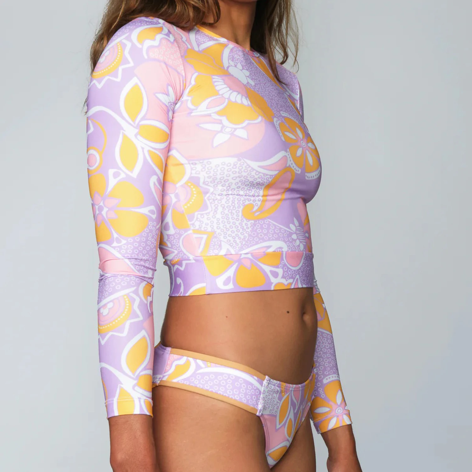 Green Custom Sun Protection Clothing Ladies Hooded Rash Guard Breathable Cool Touch Women Rash Guard With zipper